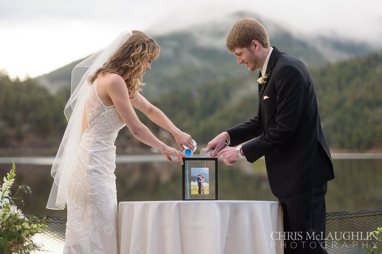 Evergreen Lakehouse Wedding Picture