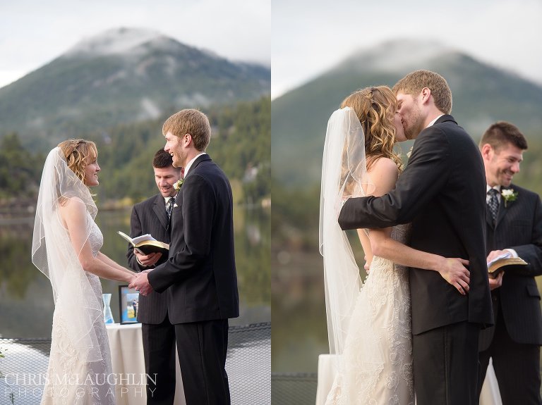 Evergreen Lakehouse Wedding Picture