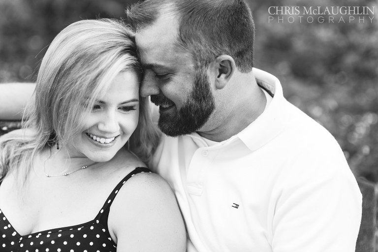 Denver Botanic Garden Engagement Photo