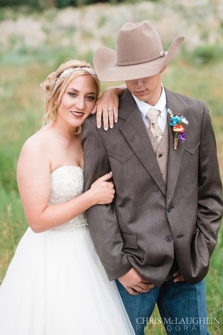 bristlecone ridge ranch wedding picture