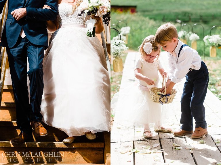 the cabin at caseys wedding photo