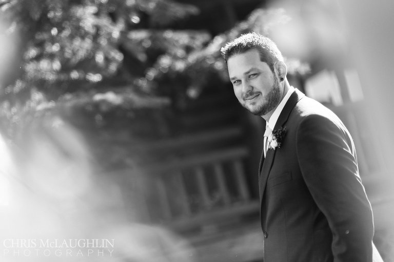 the cabin at caseys wedding photo