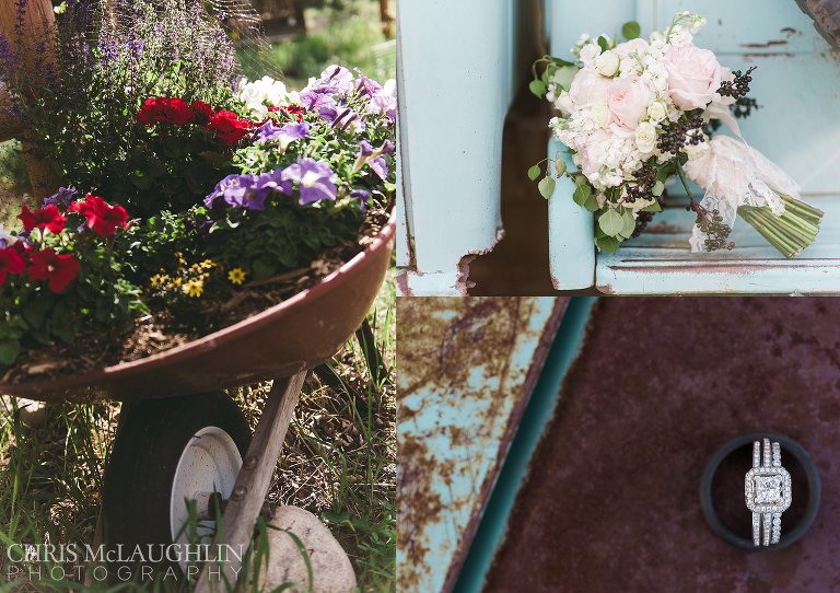 the cabin at caseys wedding photo