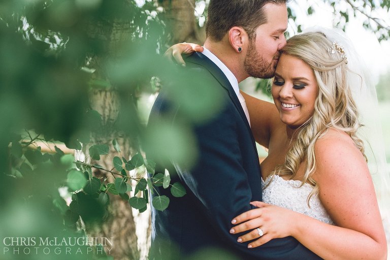 the cabin at caseys wedding photo