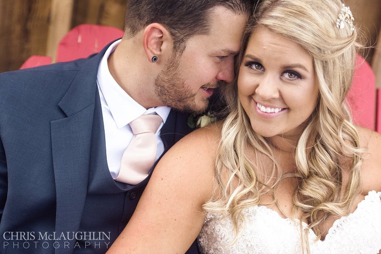 the cabin at caseys wedding photo