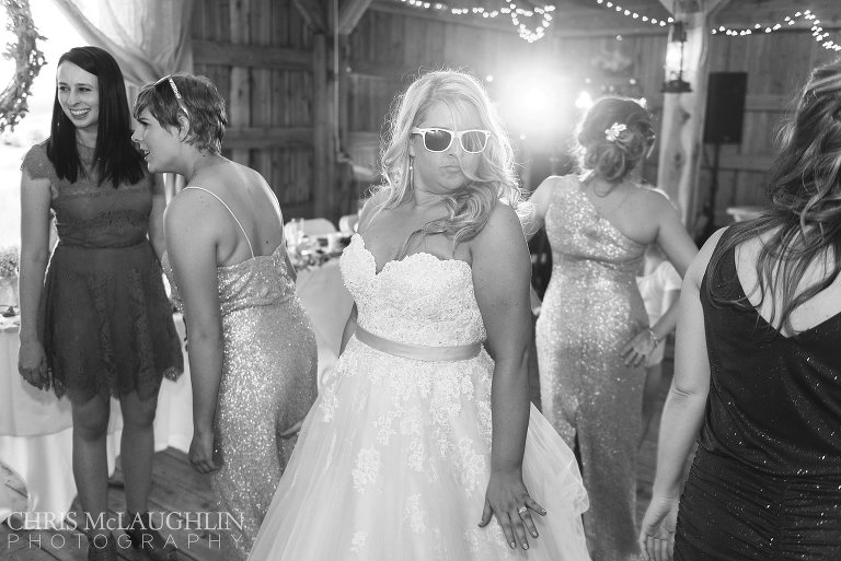 the cabin at caseys wedding photo