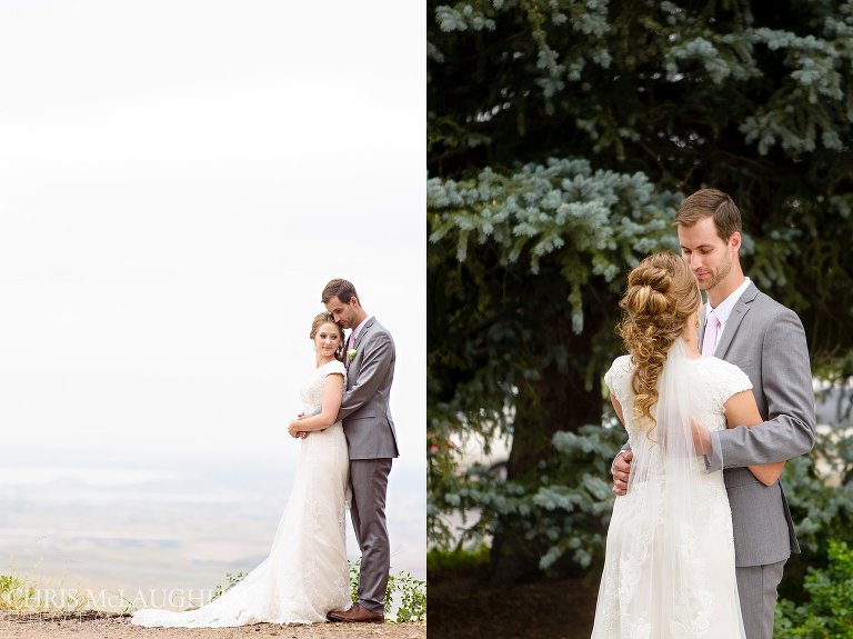 Denver Temple Wedding Picture