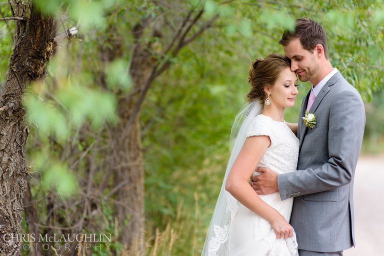 Denver Temple Wedding Picture