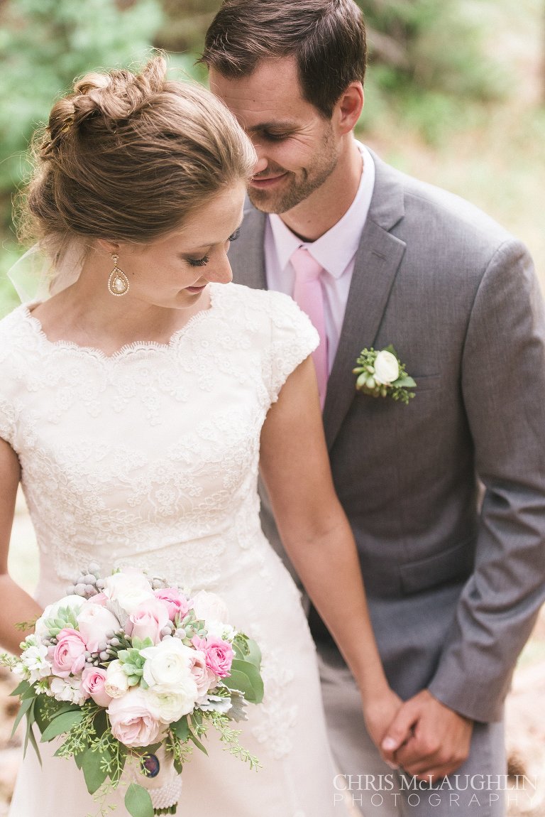 Denver Temple Wedding Picture