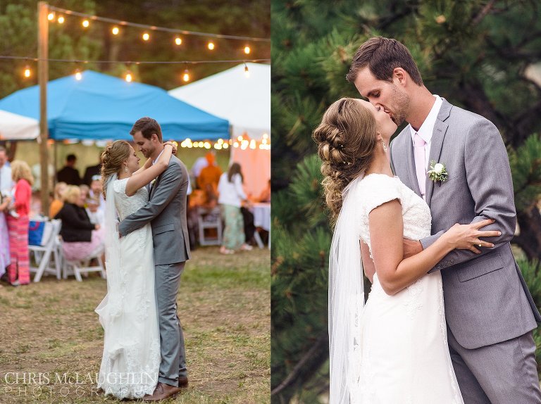 Denver Temple Wedding Picture