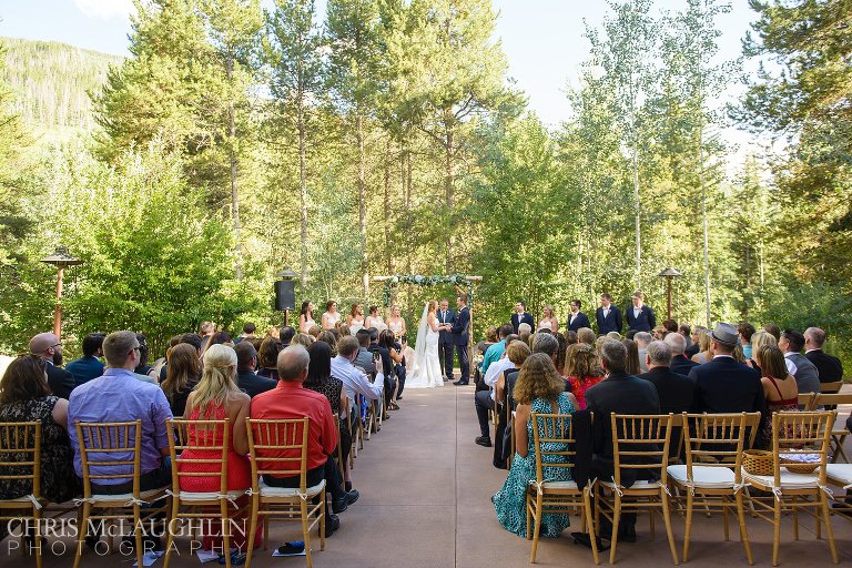 donovan pavilion vail wedding picture