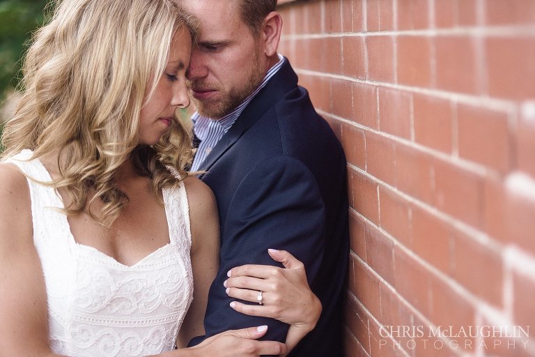 Capital Hill Engagement Photo