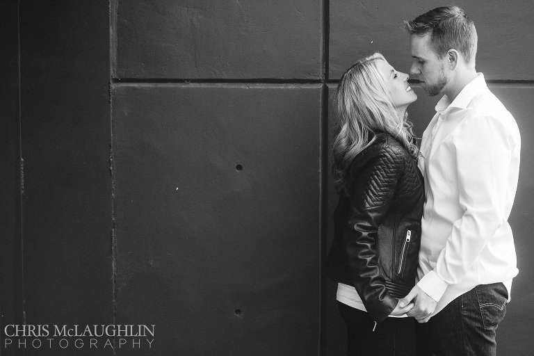 Capital Hill Engagement Photo