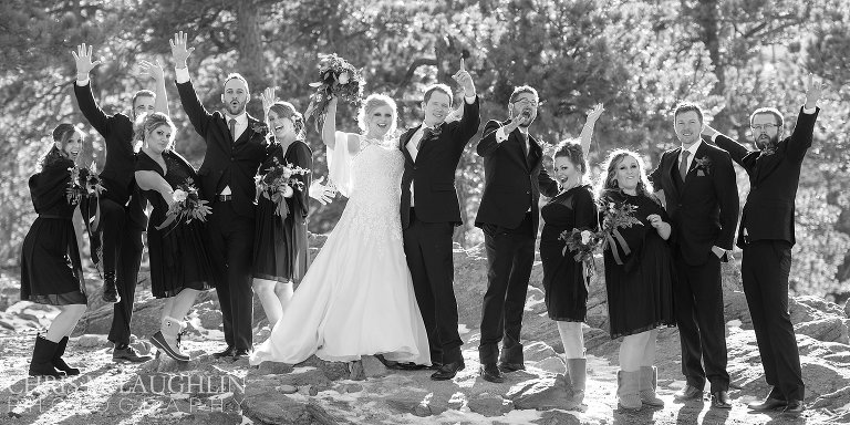 baldoria on the water wedding image