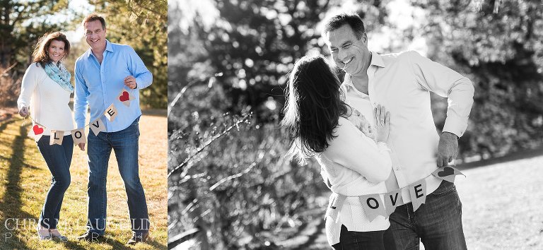 Silo Park Engagement Photo