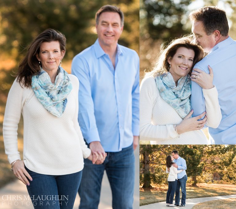 Silo Park Engagement Photo